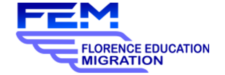 Logo Florence Education & Migration PNG